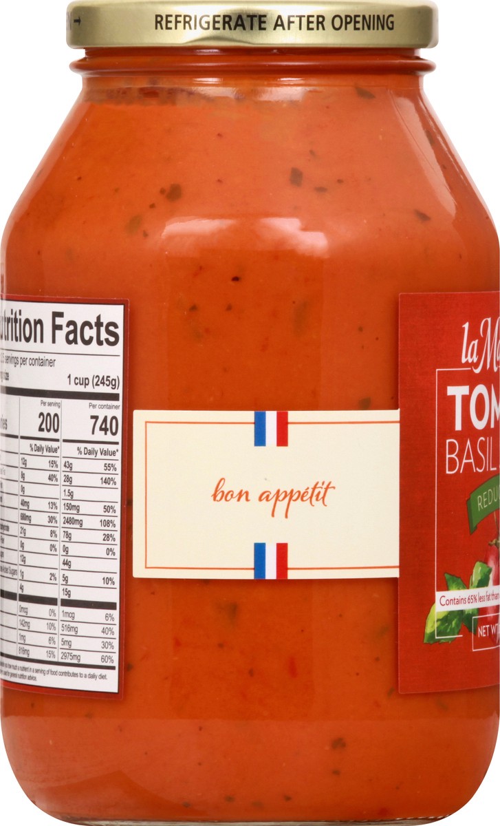 slide 2 of 13, La Madeleine Reduced Fat Tomato Basil Soupe 31.5 oz, 31 oz