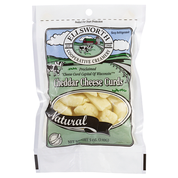 slide 1 of 1, Ellsworth Cooperative Creamery Cajun Cheddar Curds, 5 oz