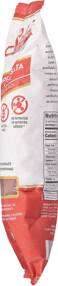 slide 6 of 14, Italiani Genoa Salame Chub, 8 oz