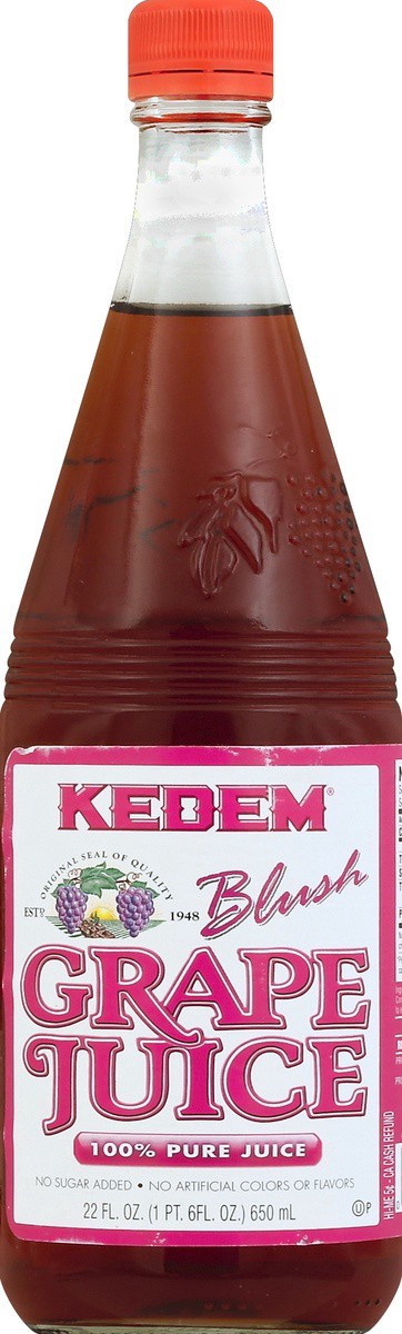 slide 4 of 4, Kedem Blush Grape Juice - 22 fl oz, 22 fl oz