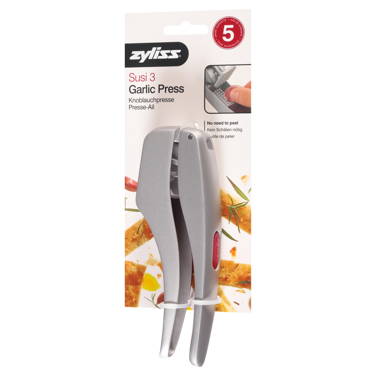 slide 3 of 9, Zyliss Suzi Garlic Press, 1 ct