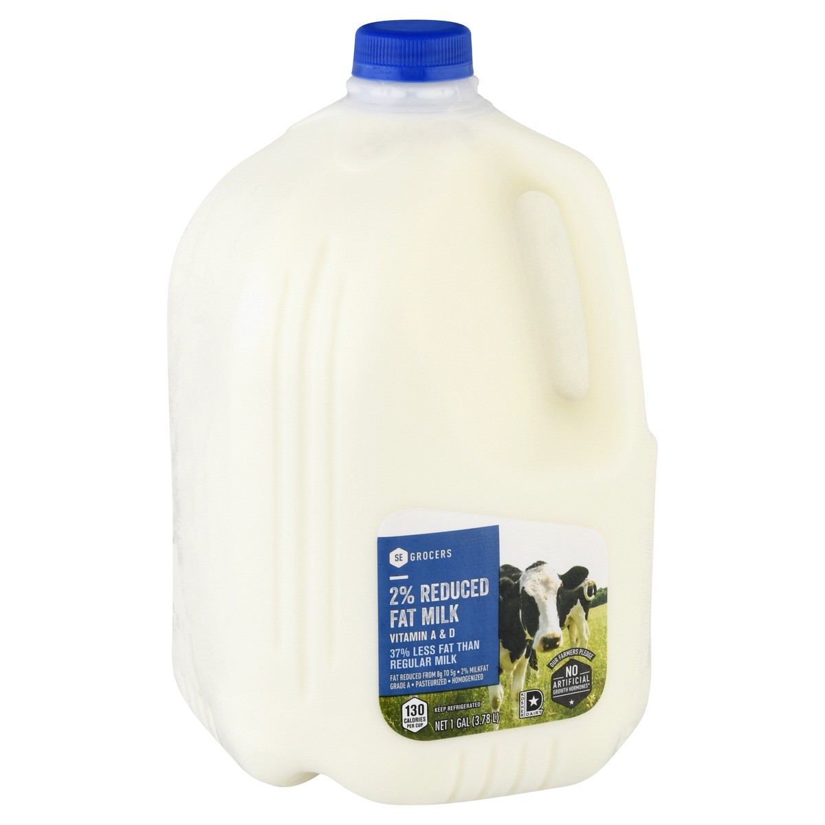 slide 2 of 10, SE Grocers 2% Milk, 1 gal