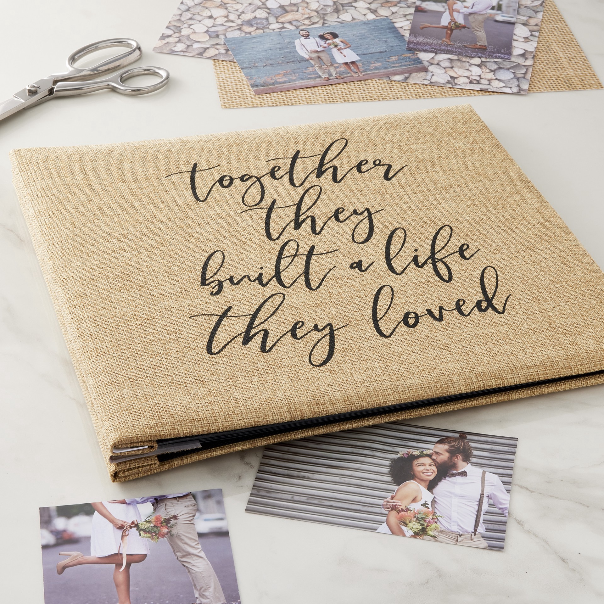 slide 3 of 3, Together Scrapbook Album By Recollections, 12 in x 12 in