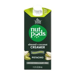 nutpods® Unsweetened Non Dairy Pistachio made with Almonds and Coconuts Coffee Creamer