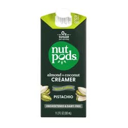 nutpods® Unsweetened Non Dairy Pistachio made with Almonds and Coconuts Coffee Creamer