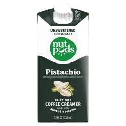 nutpods Unsweetened Non-Dairy Pistachio Coffee Creamer