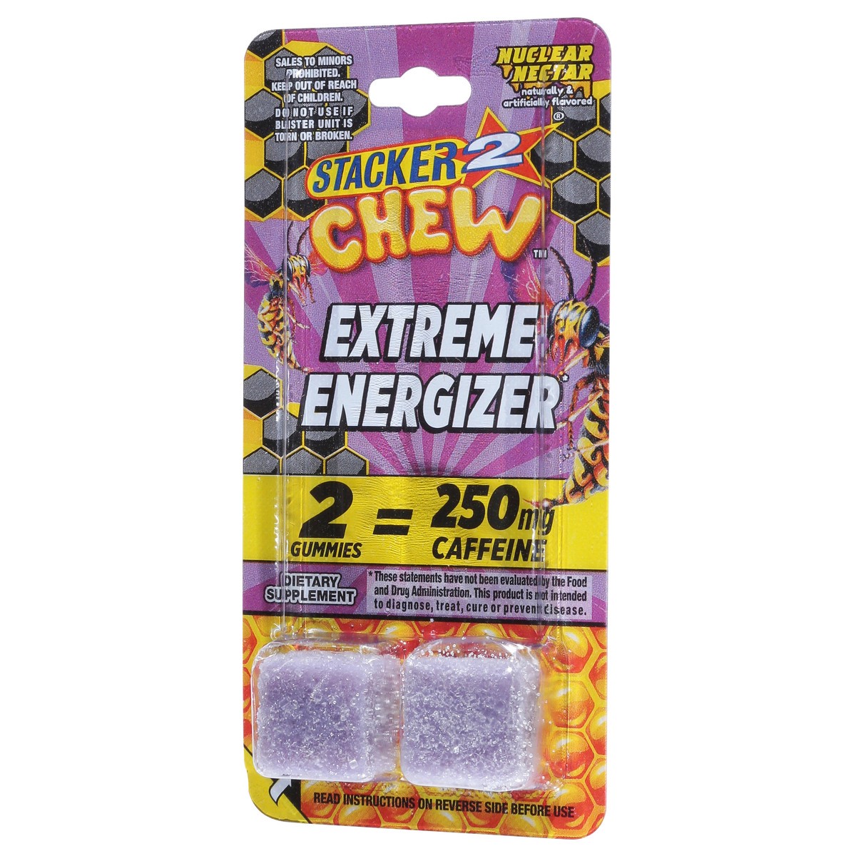 slide 4 of 4, Stacker2 Chew Extreme Energizer, 2 ct