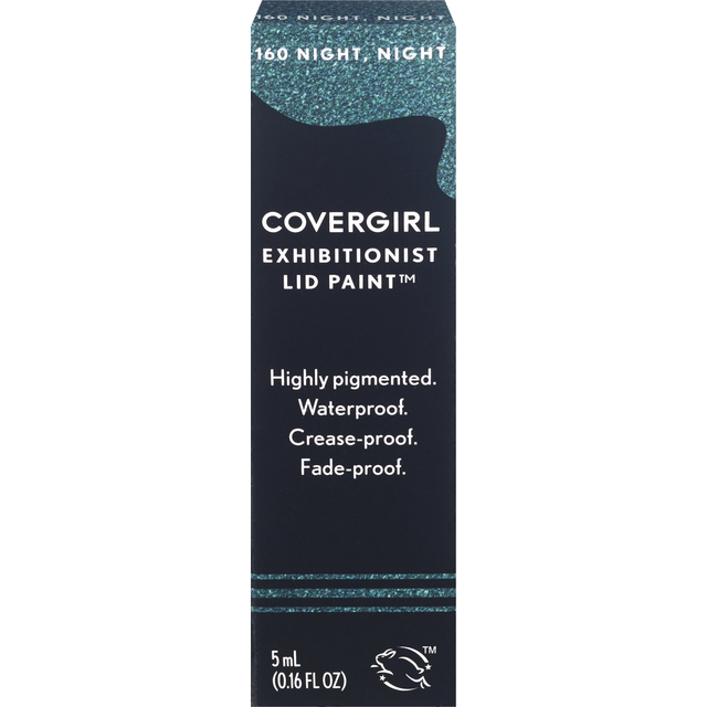 slide 1 of 1, Covergirl Exhibitionist Lid Paint 160 Night, Night, 1 ct