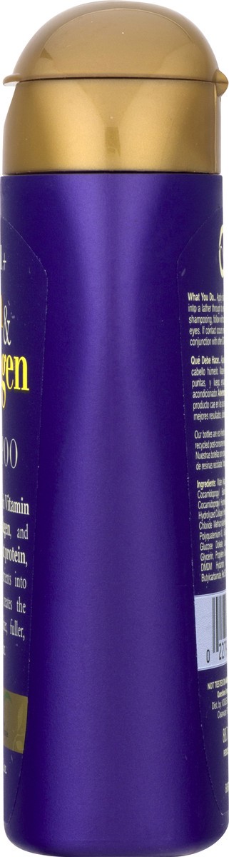 slide 3 of 11, OGX Thick & Full Biotin & Collagen Shampoo 3 oz, 3 oz