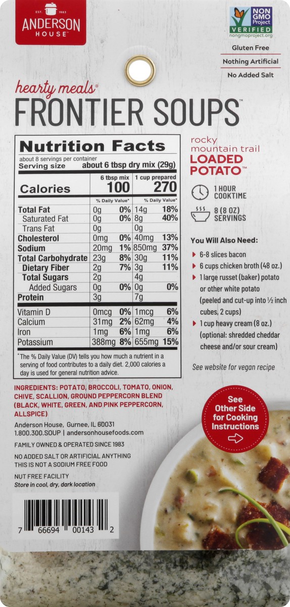 slide 7 of 8, Anderson House Soup Mix 8 oz, 8 oz