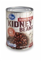 slide 1 of 2, Kroger Dark Red Kidney Beans - No Salt Added, 15.5 oz