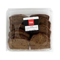 Cub Bakery Banana Loaf Cake Slices 8 Count, 1 Each