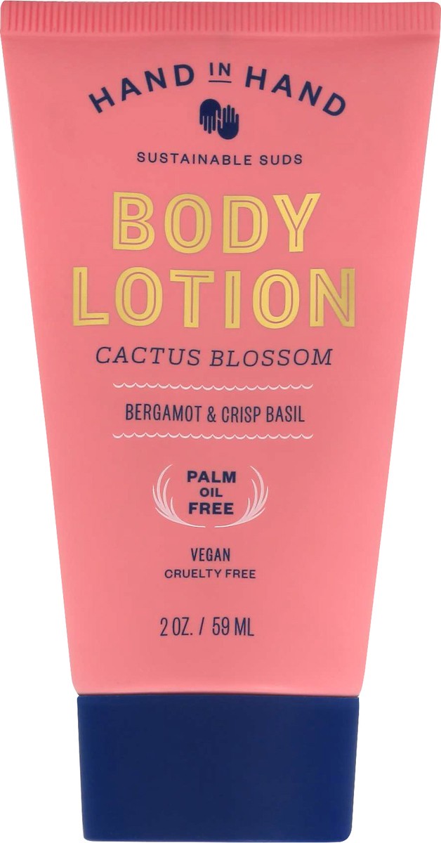 slide 8 of 9, Hand in Hand Cactus Blossom Body Lotion, 2 oz