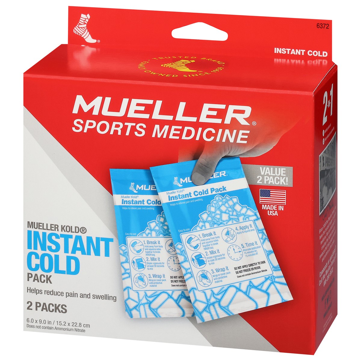 slide 10 of 13, Mueller Sports Medicine Kold Instant Cold Pack, 2 ct