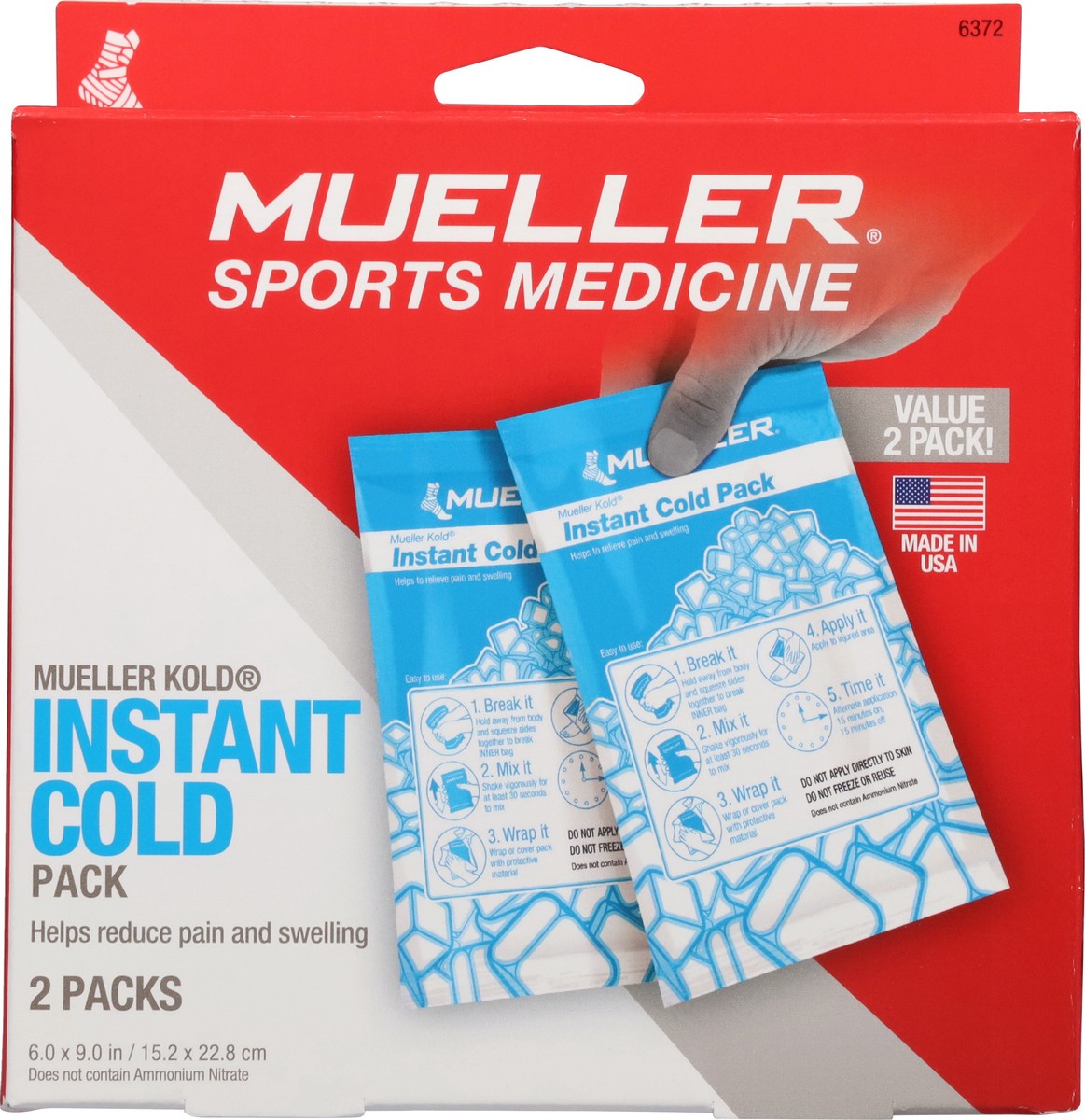 slide 12 of 13, Mueller Sports Medicine Kold Instant Cold Pack, 2 ct