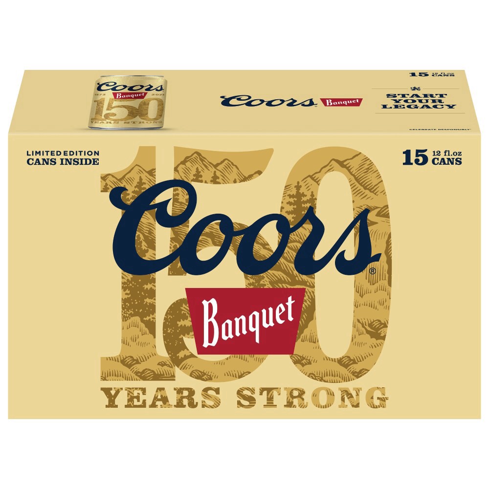 slide 5 of 5, Coors Banquet 15Pk Can 12Oz, 15 ct; 12 oz