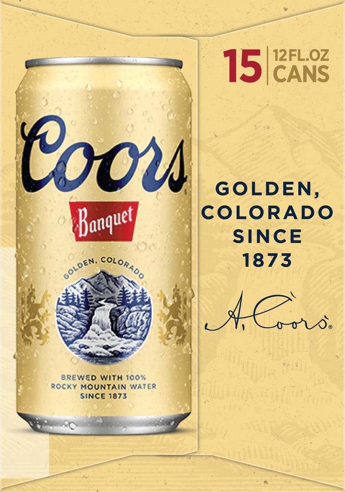 slide 3 of 5, Coors Banquet 15Pk Can 12Oz, 15 ct; 12 oz