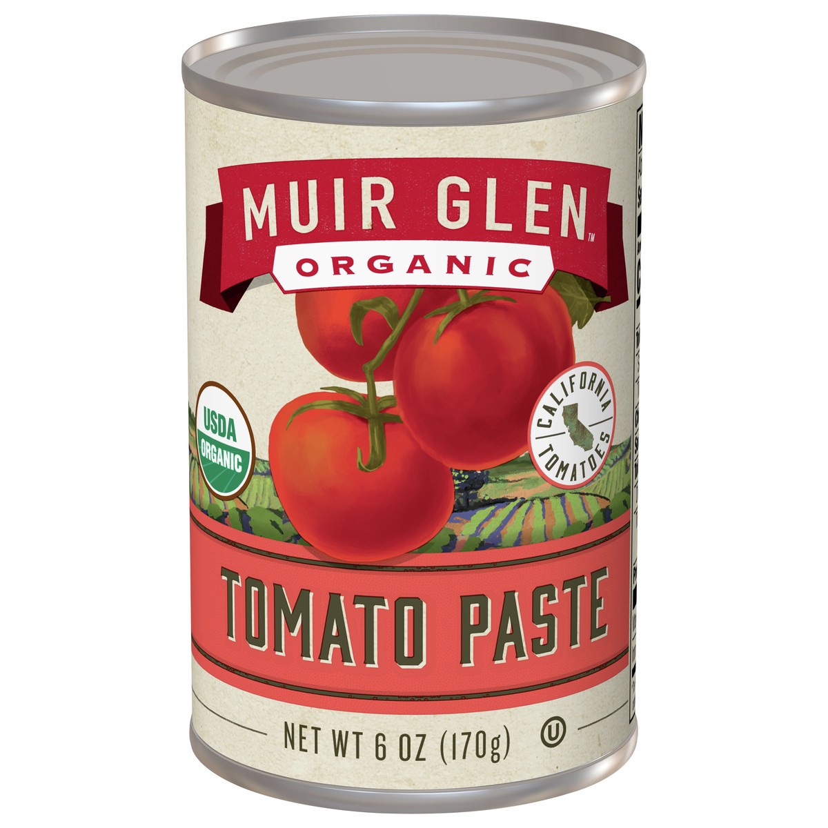 slide 12 of 13, Muir Glen Organic Tomato Paste, 6 oz., 6 oz