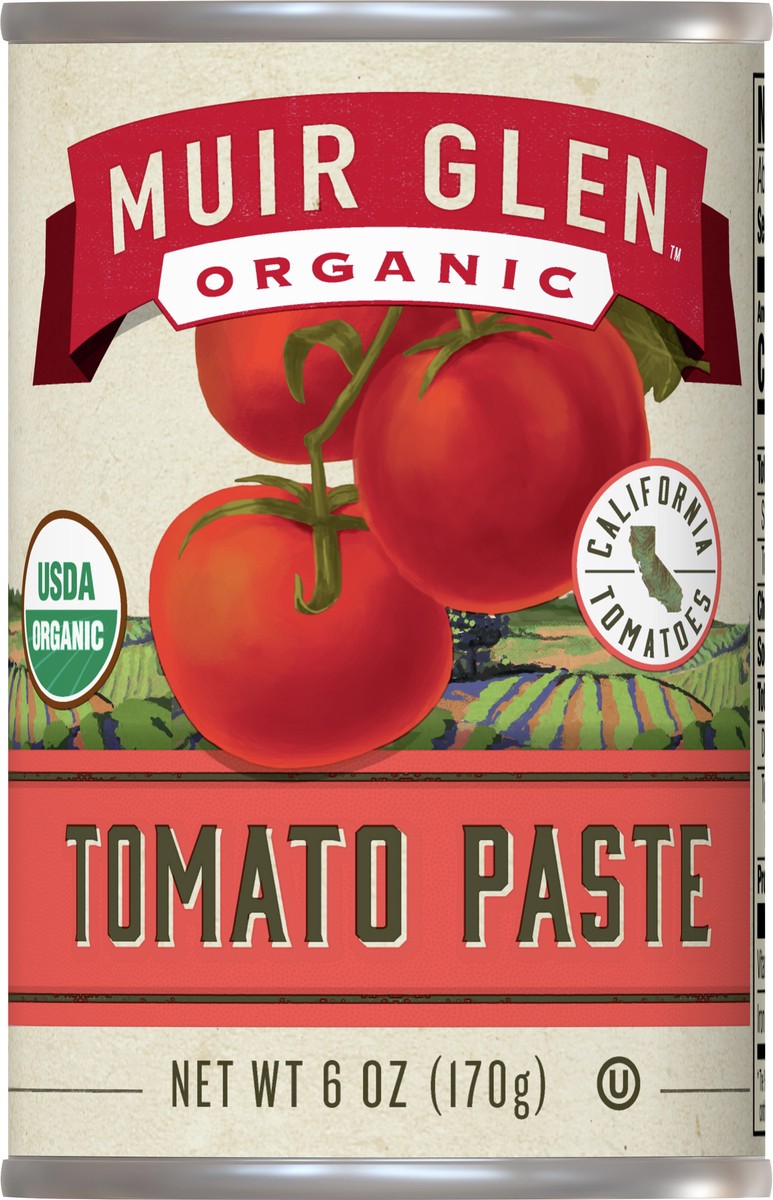 slide 7 of 13, Muir Glen Organic Tomato Paste, 6 oz., 6 oz