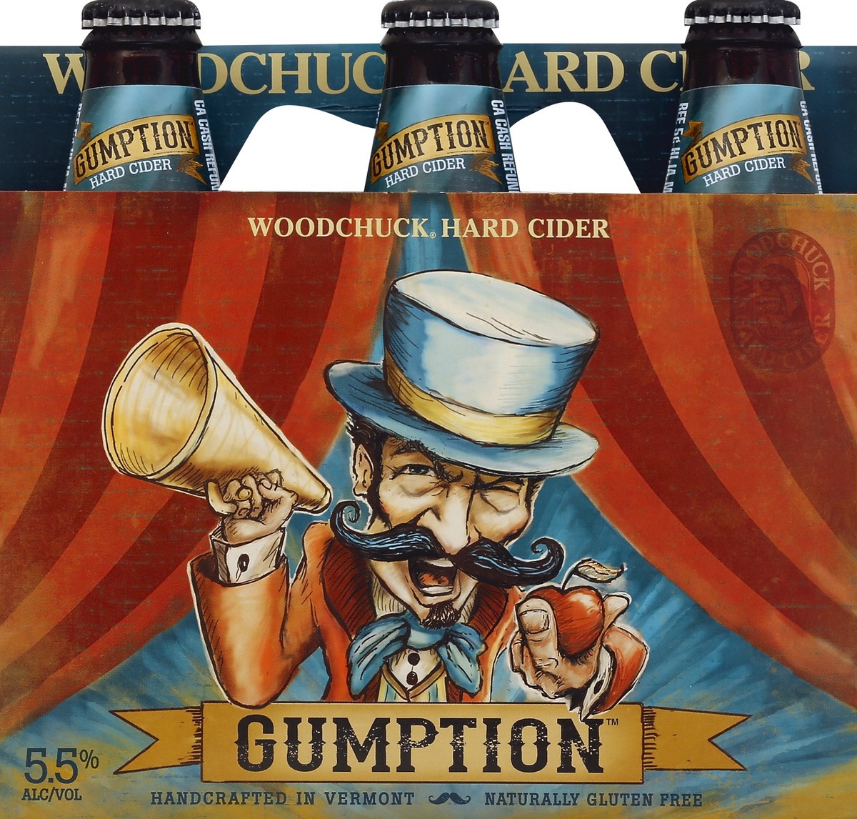 slide 3 of 4, Woodchuck Gumption Hard Cider / Bottles, 6 ct; 12 oz