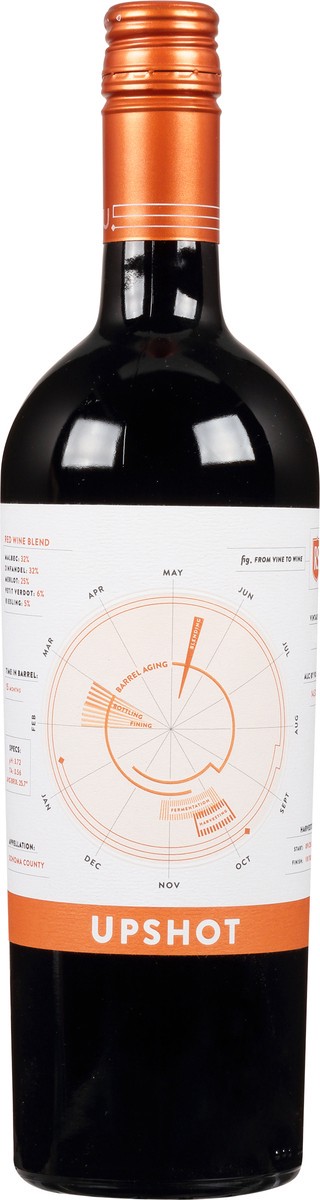 slide 3 of 11, Upshot Sonoma County Red Wine Blend 750 ml Bottle, 750 ml