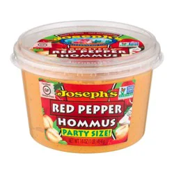 Joseph's Party Size Hummus Red Pepper