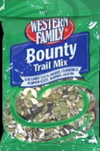 slide 1 of 1, Western Family Trail Mix Cranbry Pg, 6 oz