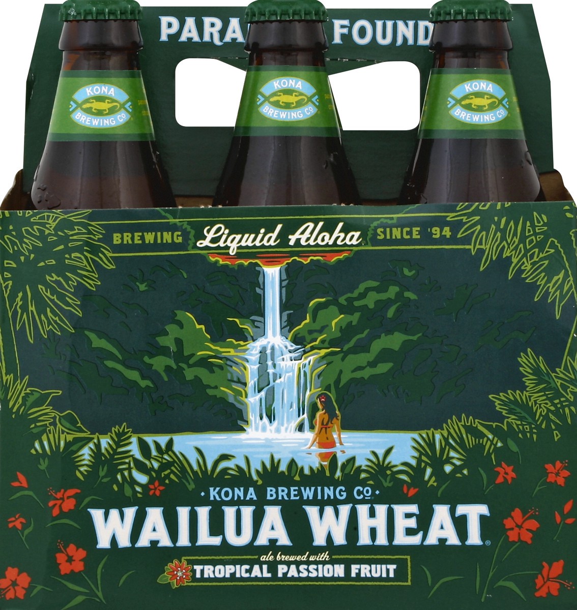 slide 2 of 4, Kona Brewing Co. Wailua Wheat Ale, 6 Pack 12 fl. oz. Bottles, 6 ct; 12 oz