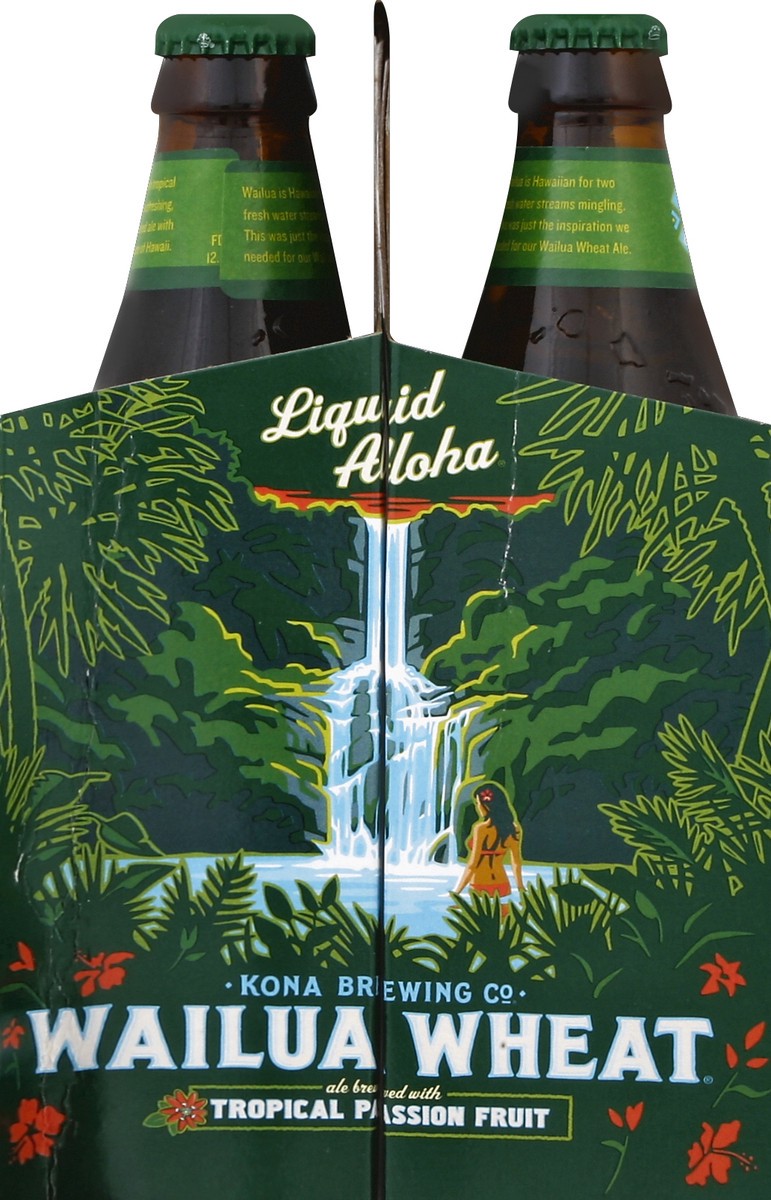 slide 3 of 4, Kona Brewing Co. Wailua Wheat Ale, 6 Pack 12 fl. oz. Bottles, 6 ct; 12 oz