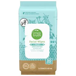 Simple Truth Unscented Facial Wipes
