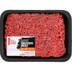 Weis Fresh From The Farm 85% Lean Ground Beef