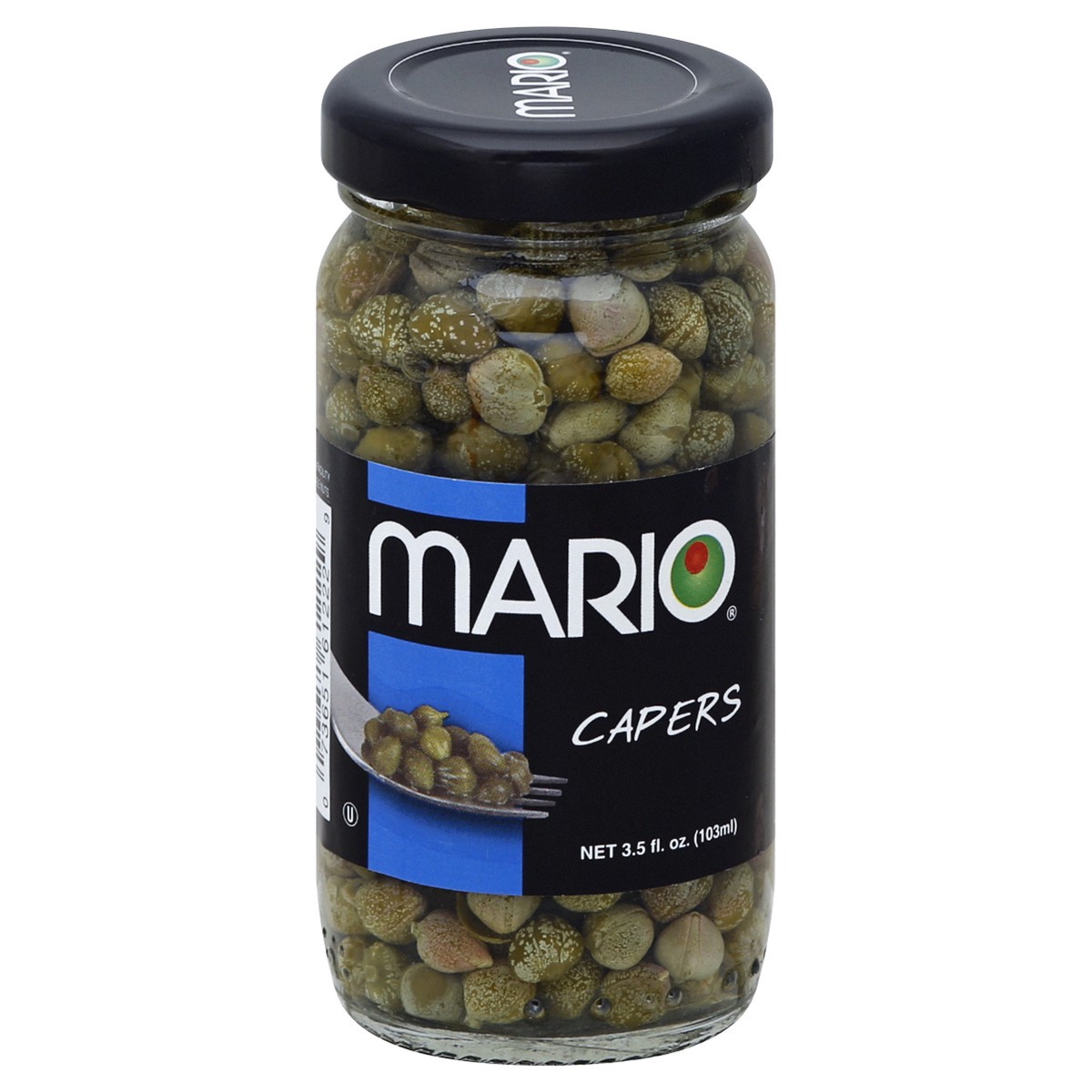 slide 3 of 3, Mario Capers 3.5 oz, 3.5 oz