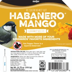Meijer Habanero Mango Suet Cake, 11.75 Oz