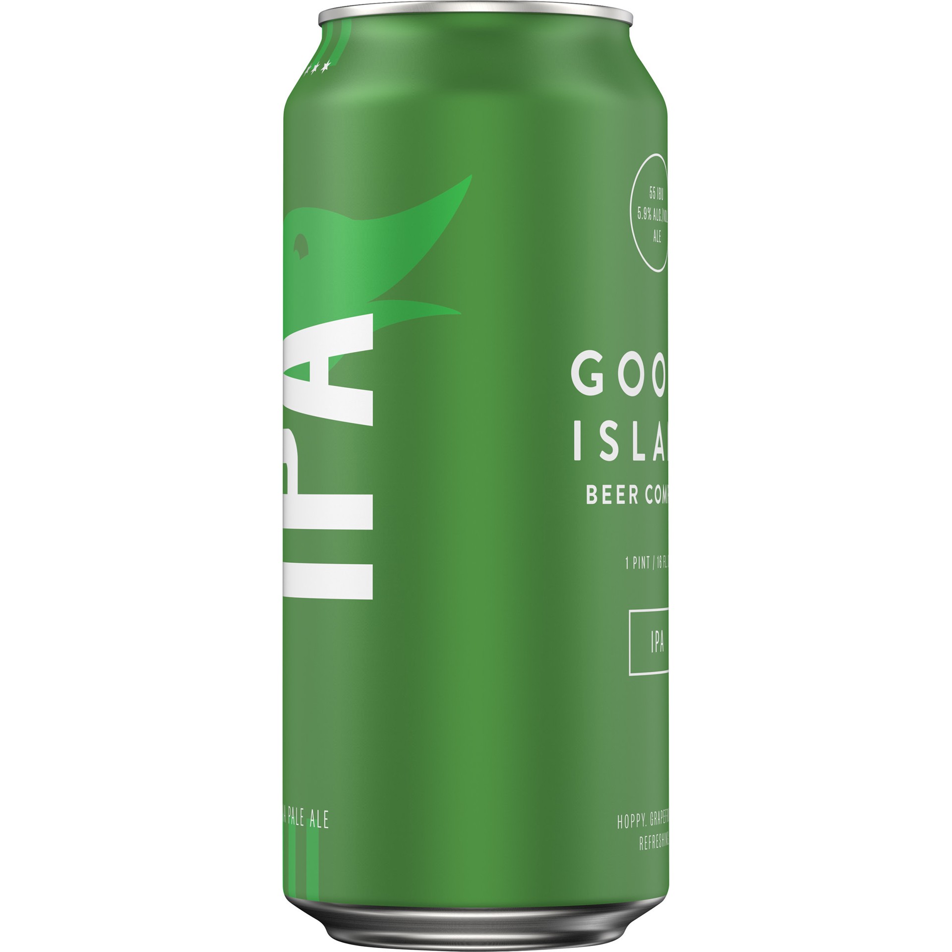 slide 1 of 6, Goose Island Beer Co. Goose Island IPA Craft Beer, India Pale Ale, 4 Pack Beer, 16 FL OZ Cans, 16 fl oz