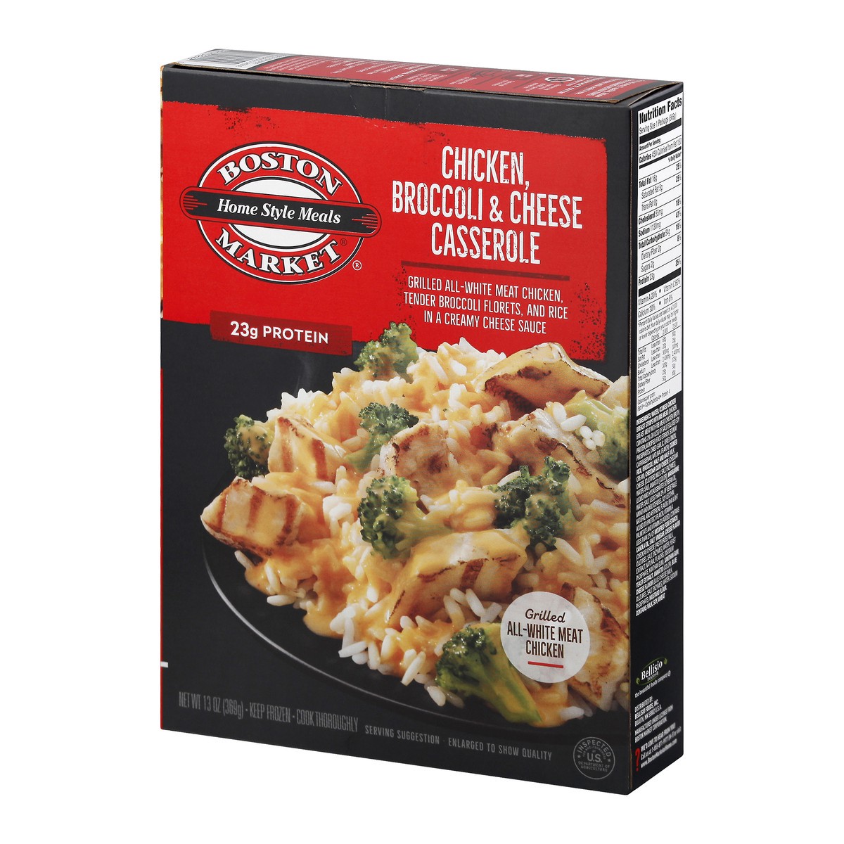 slide 8 of 9, Boston Market Chicken, Broccoli & Cheese Casserole, 13 oz