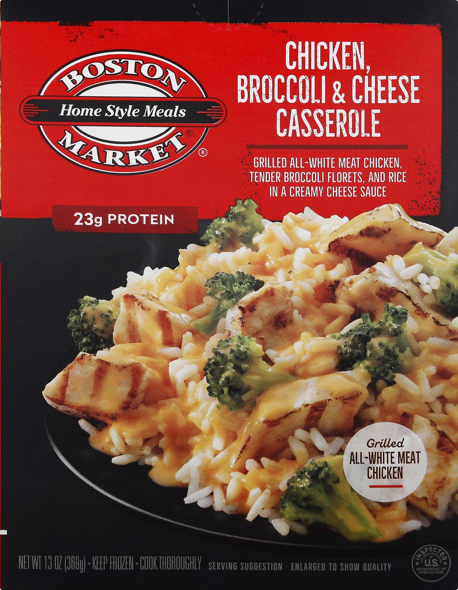 slide 7 of 9, Boston Market Chicken, Broccoli & Cheese Casserole, 13 oz