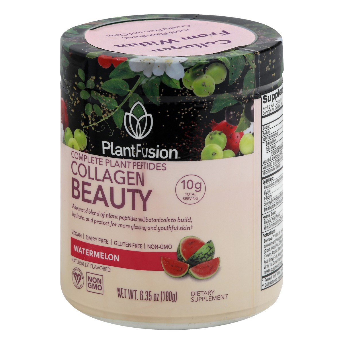 slide 8 of 13, PlantFusion Watermelon Collagen Beauty 6.35 oz, 6.35 oz