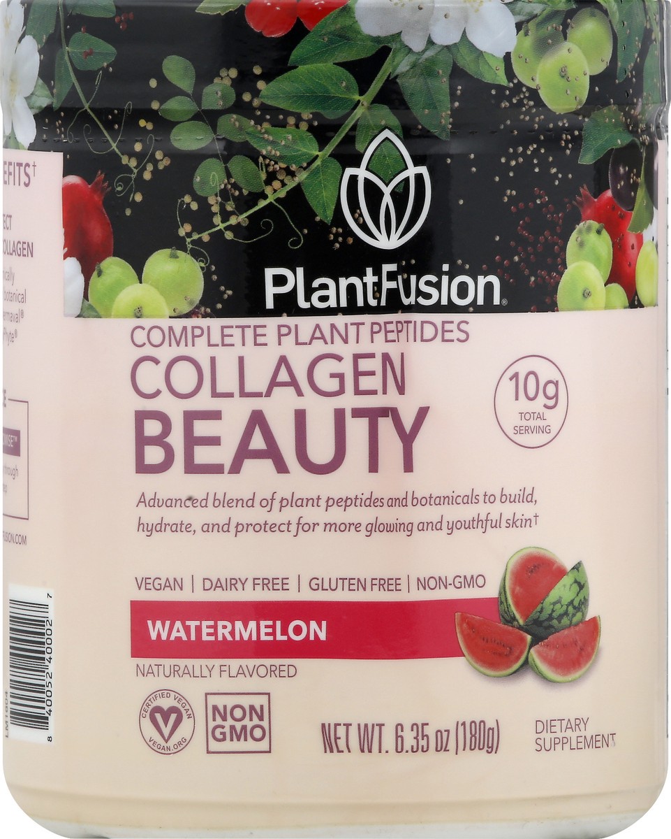 slide 7 of 13, PlantFusion Watermelon Collagen Beauty 6.35 oz, 6.35 oz