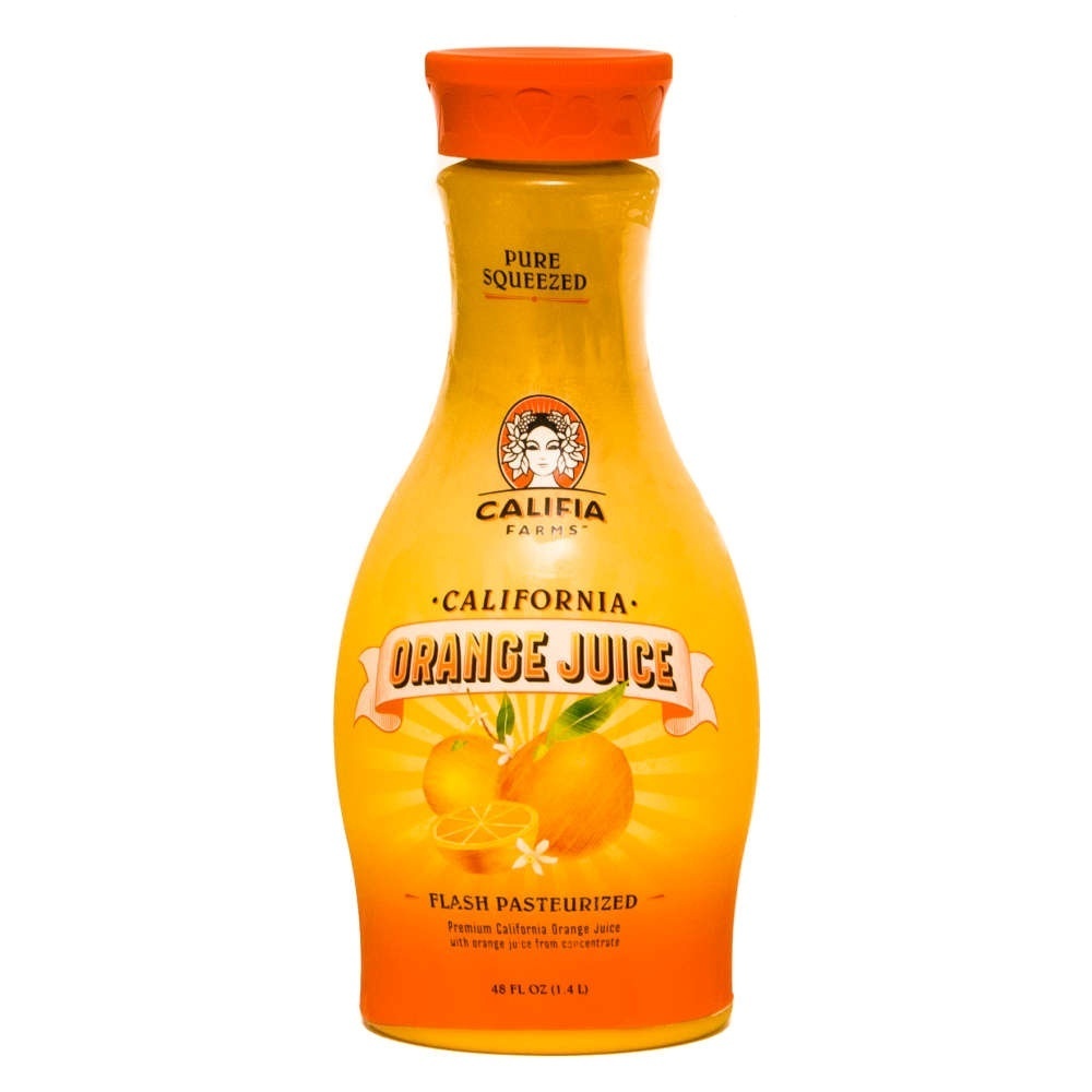 slide 1 of 1, Califia Farms Orange Juice, 48 fl oz