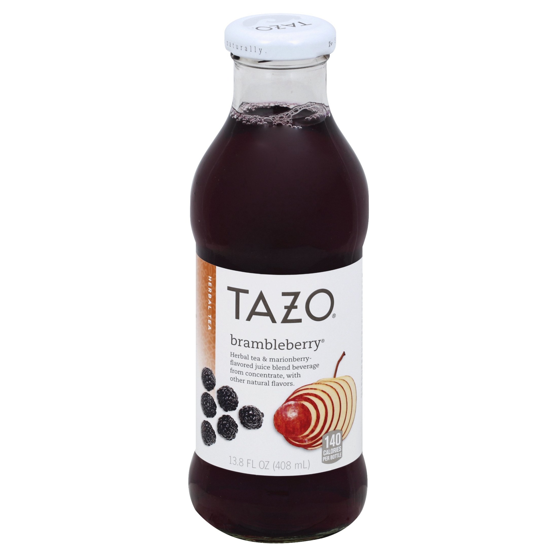 slide 1 of 1, Tazo Brambleberry Iced Tea, 13.8 fl oz