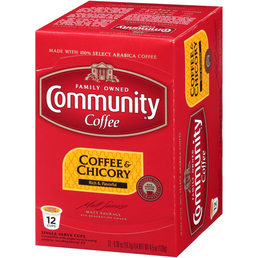 Community Coffee Chicory Singles KCups 12 ct Shipt