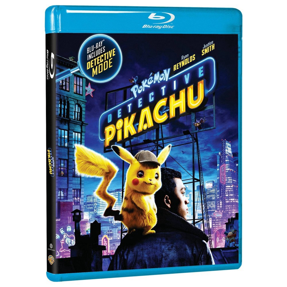 slide 2 of 2, Warner Detective Pikachu Blu-ray+DVD+ Digital, 1 ct