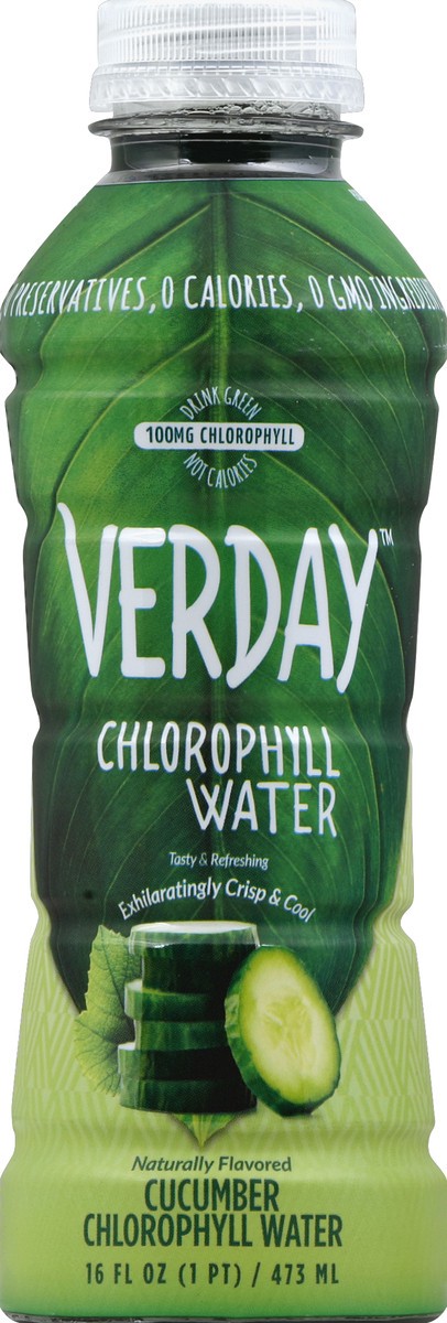 slide 4 of 4, Verday Chlorophyll Water 16 oz, 16 oz