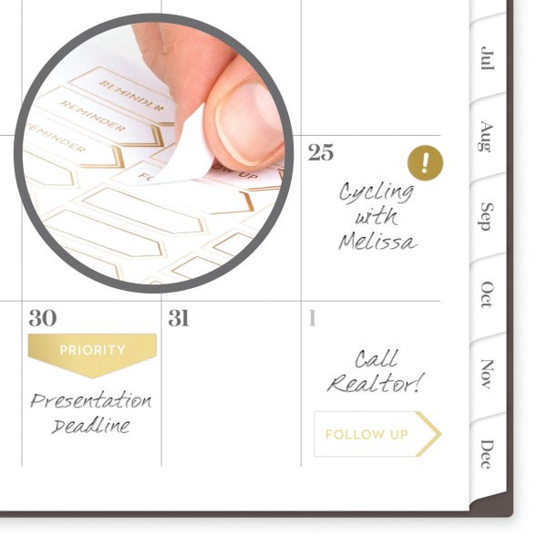 slide 2 of 9, 2025 Cambridge Workstyle Focus Weekly/Monthly Planner, 5-1/2"" X 8-1/2"", Java, January To December, 1606-200-04, 1 ct