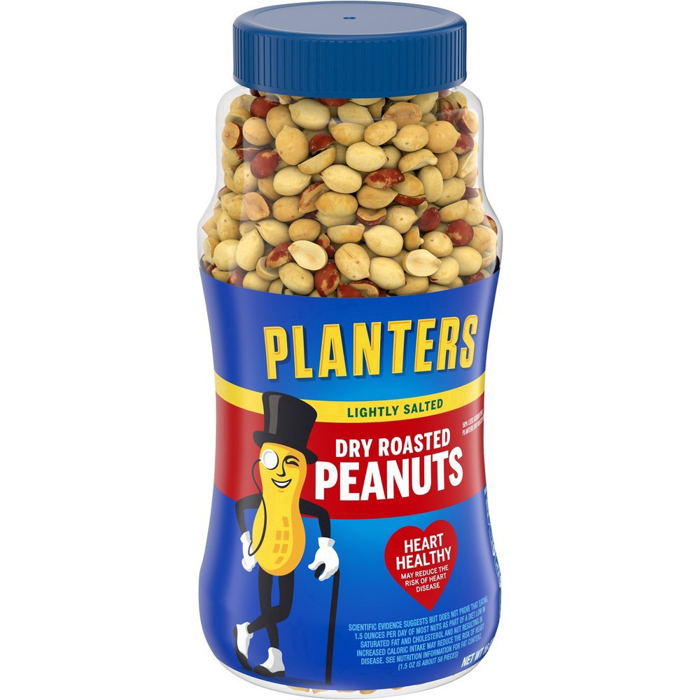 slide 56 of 94, Planters Dry Roasted Lightly Salted Peanuts 16 oz, 16 oz