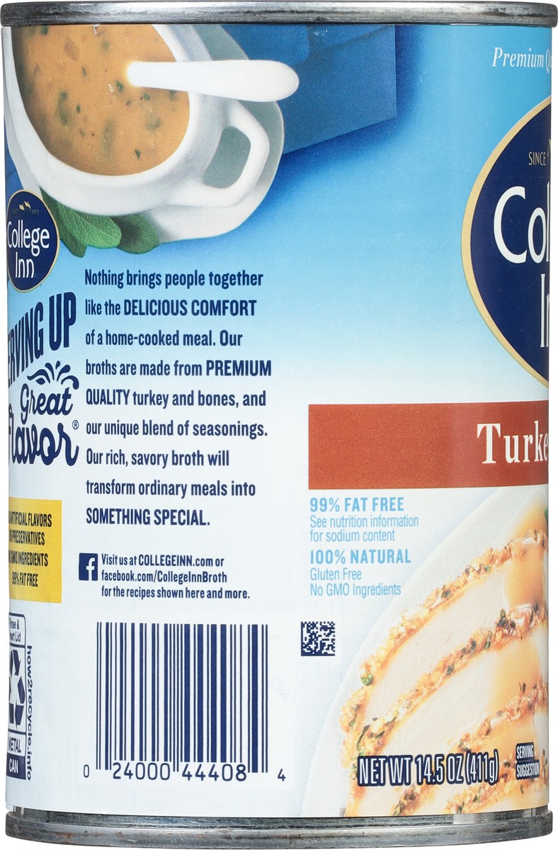 slide 2 of 9, College Inn Turkey Broth 14.5 oz, 14.5 oz
