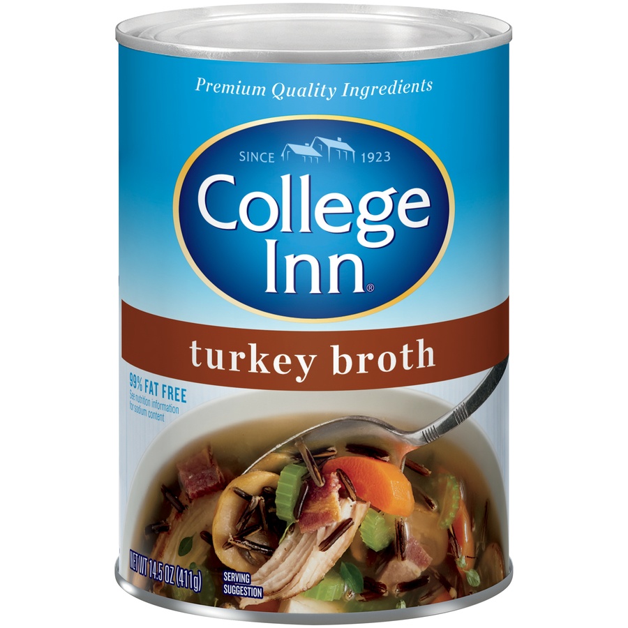 slide 1 of 3, College Inn Turkey Broth, 14.5 oz