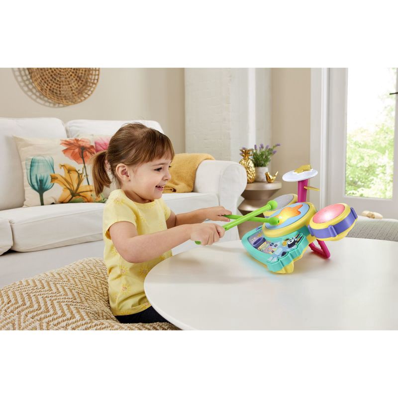 slide 3 of 6, VTech Bluey Drum Set, 1 ct