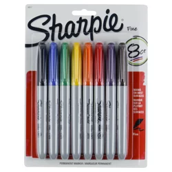 Sharpie Fine Permanent Marker 8 ea