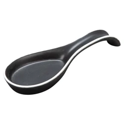 BIA Cordon Bleu Aura Spoon Rest Onyx, 9.5in